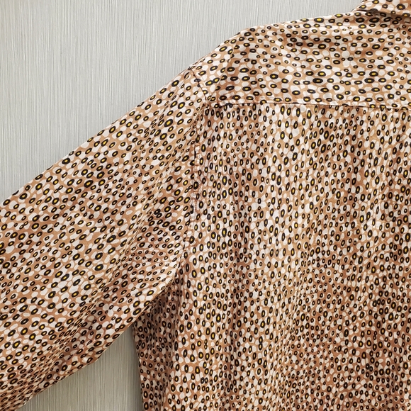 Ted Baker 'Dunston' Long Sleeve Retro Dot Shirt XL/XXL - Picture 4 of 11